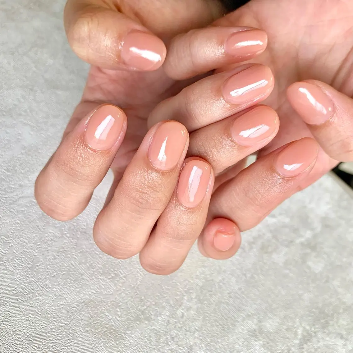 ショート gypsophila 野村のネイルデザイン