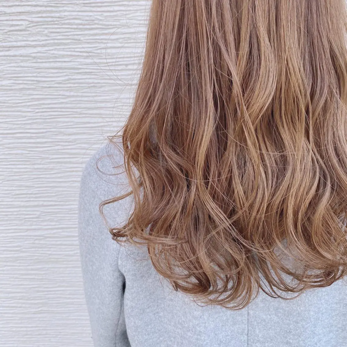 セミロング カット パーマ dude hair design.のヘアスタイル