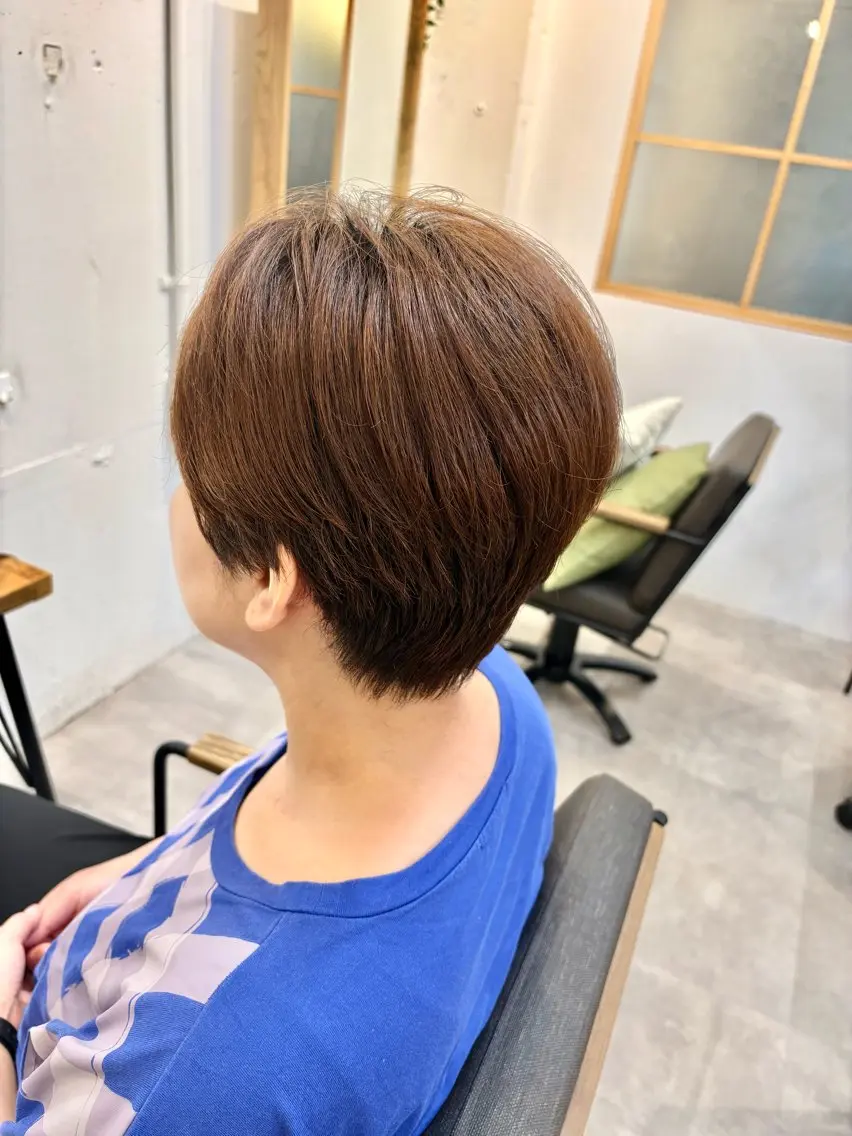 ショート 🥨伊藤みやこ🥨 カットモデル🌈のヘアスタイル