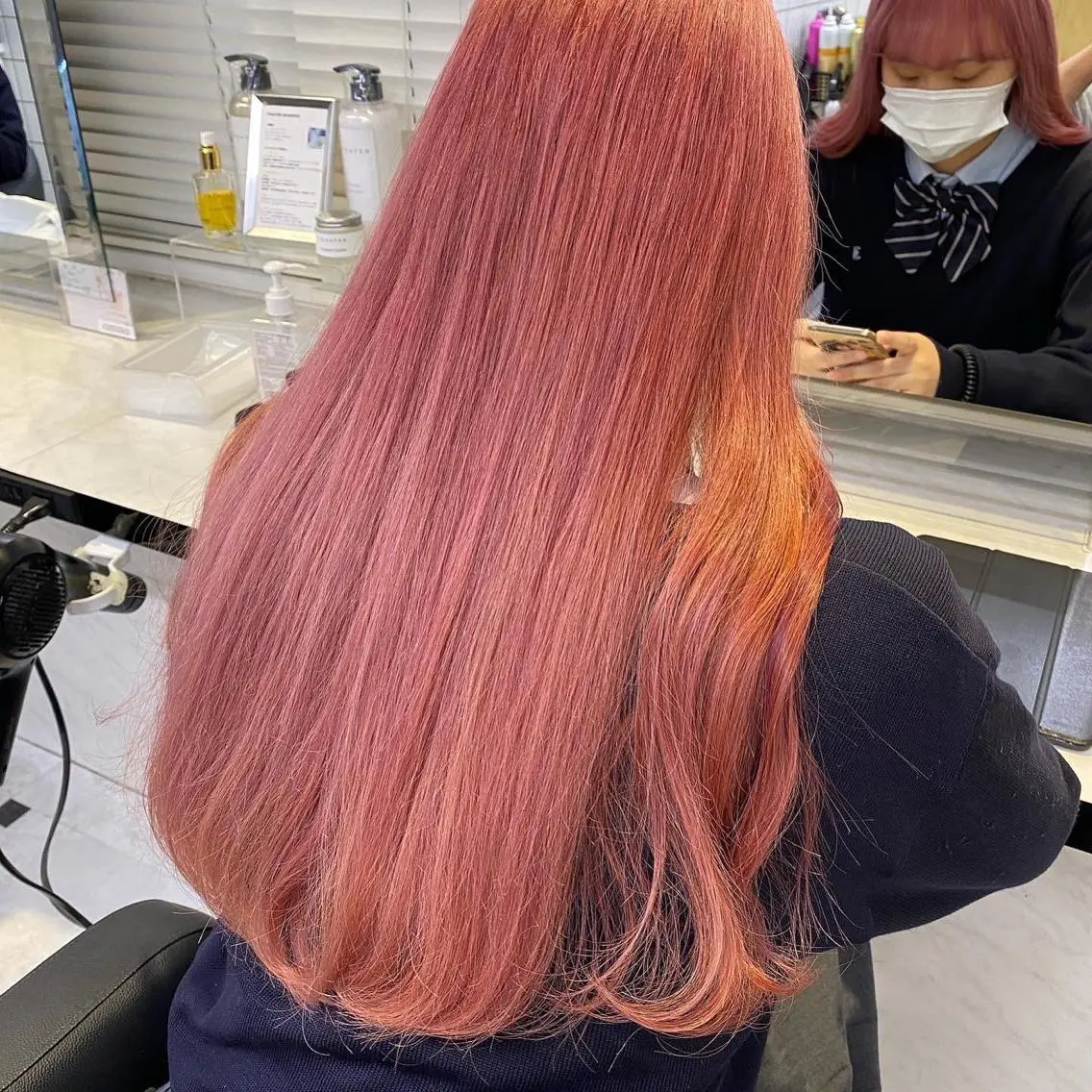 カラー ヘアアレンジ レイヤーダブルカラー KYONのヘアスタイル
