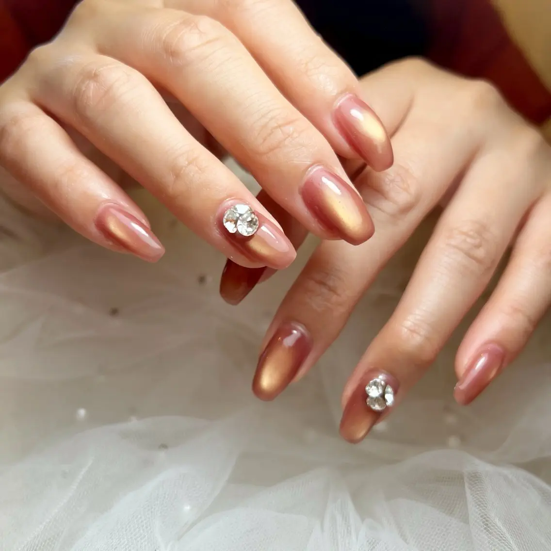 ネイル マグネットネイル ハンドネイル Lilibeauty salonのネイルデザイン
