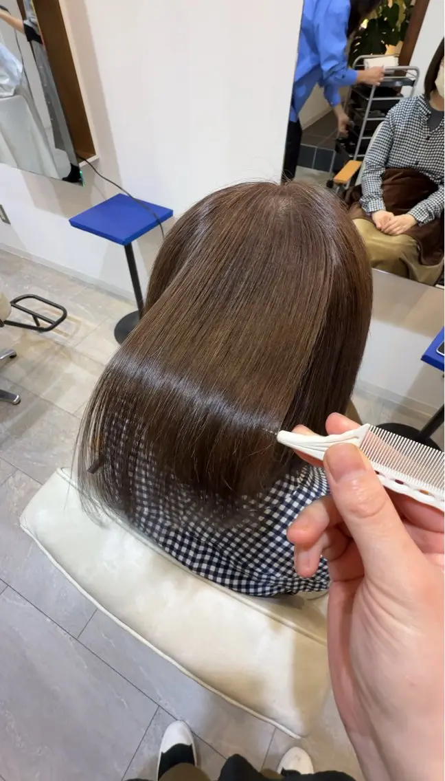 ショート ボブ 齋藤 里紗のヘアスタイル