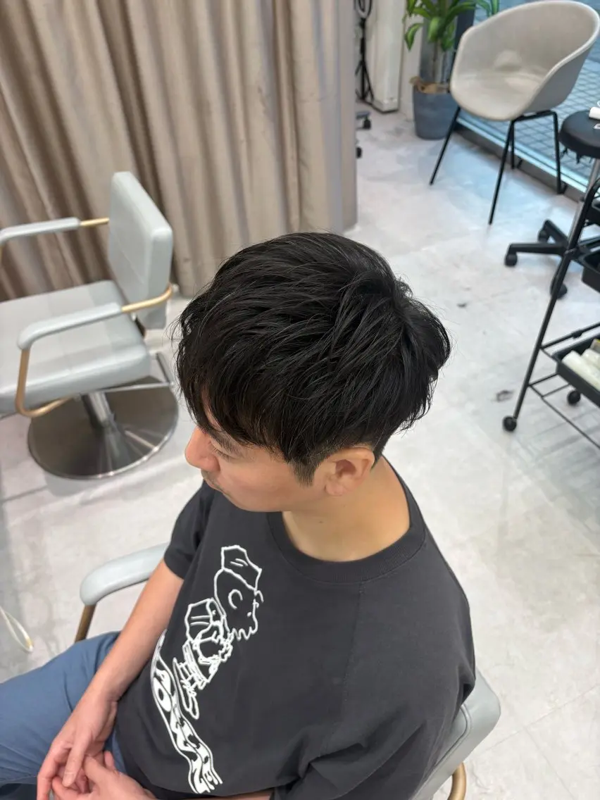 メンズ miyu モデル募集中🪽のヘアスタイル