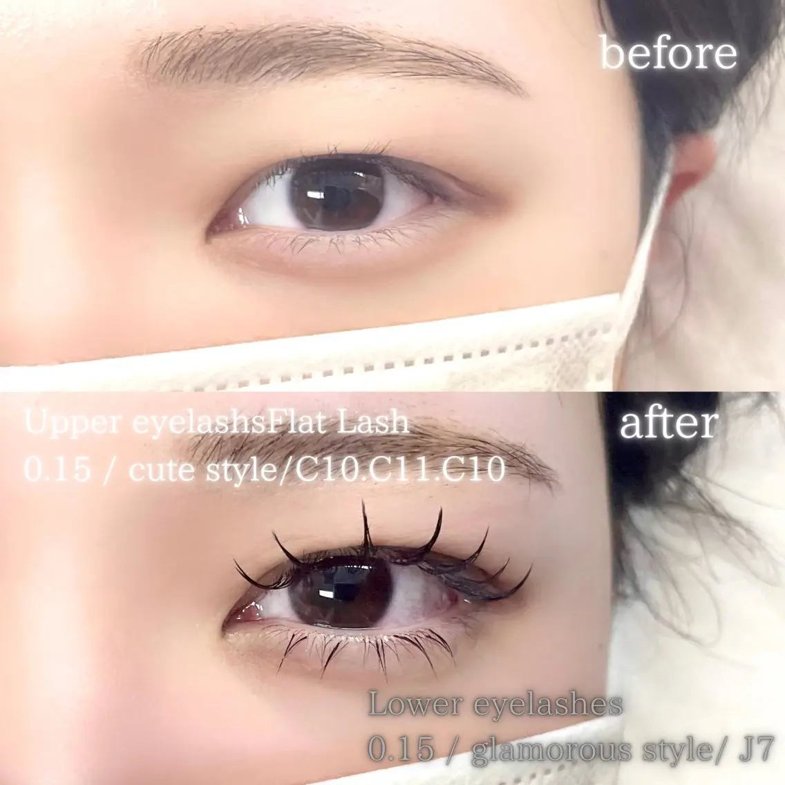 マツエク・マツパ ICY❁⃘eye aikaのマツエク・マツパデザイン
