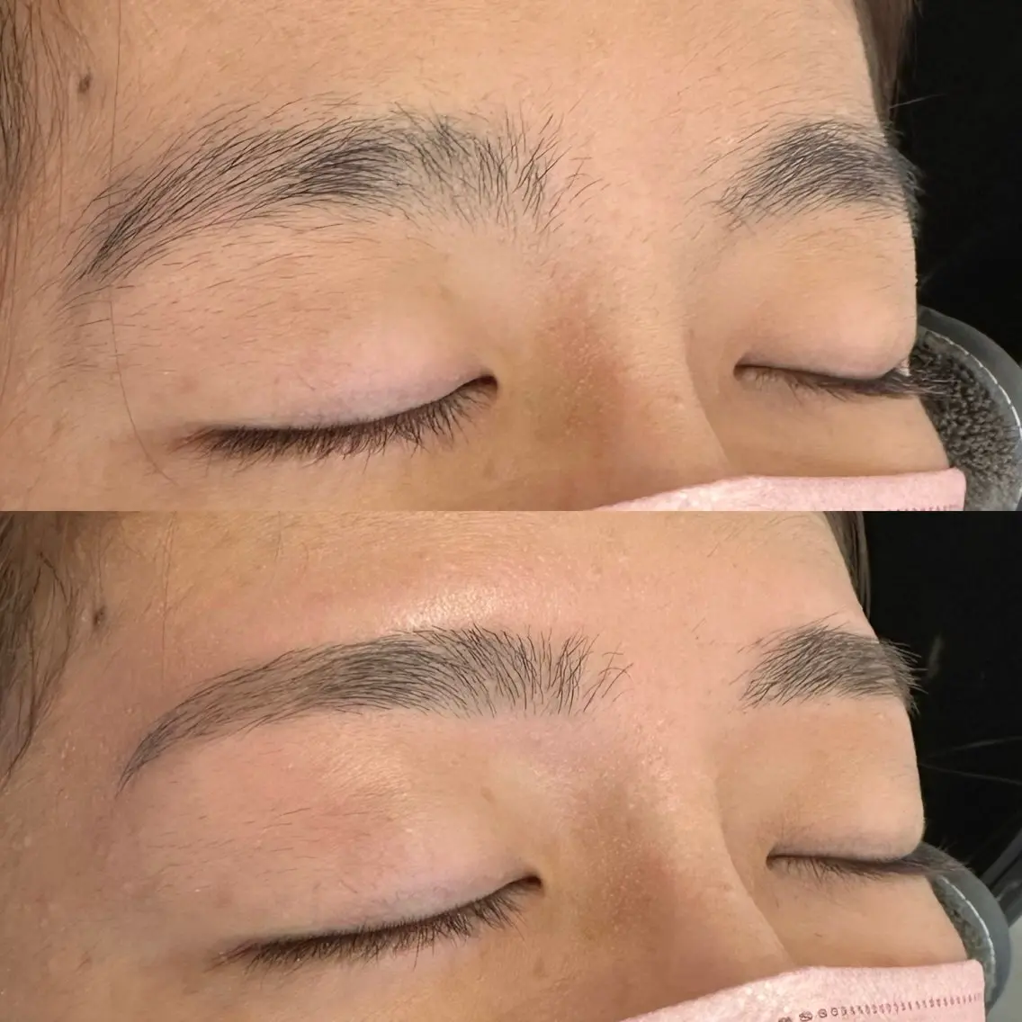 アイブロウ ワックス脱毛 眉カット pep natsumiのヘアスタイル