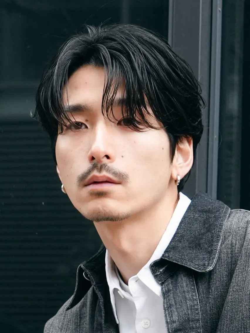 パーマ カット パーマ 岩下 凰雅のヘアスタイル