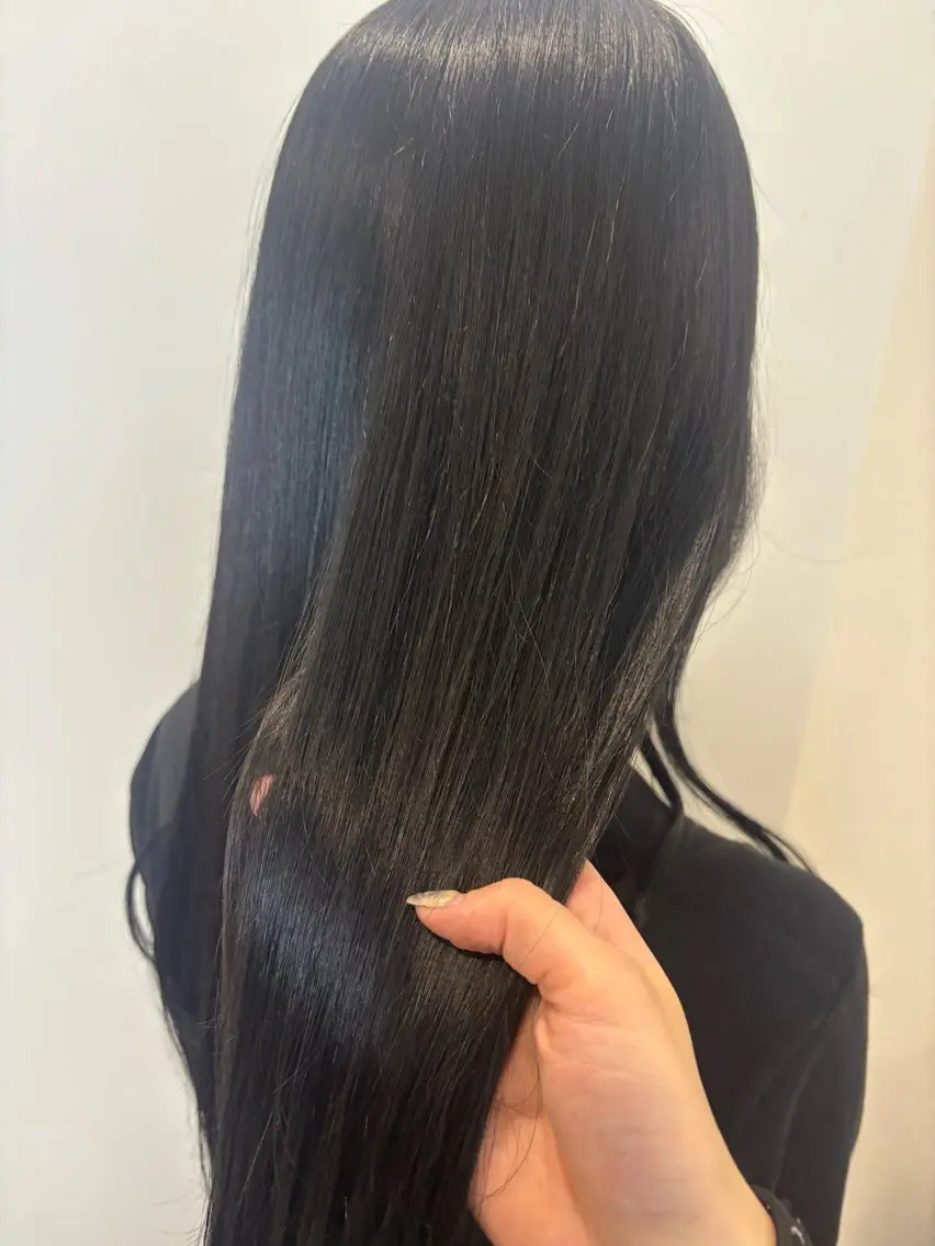 ロング カラー hoshina kasumiのヘアスタイル