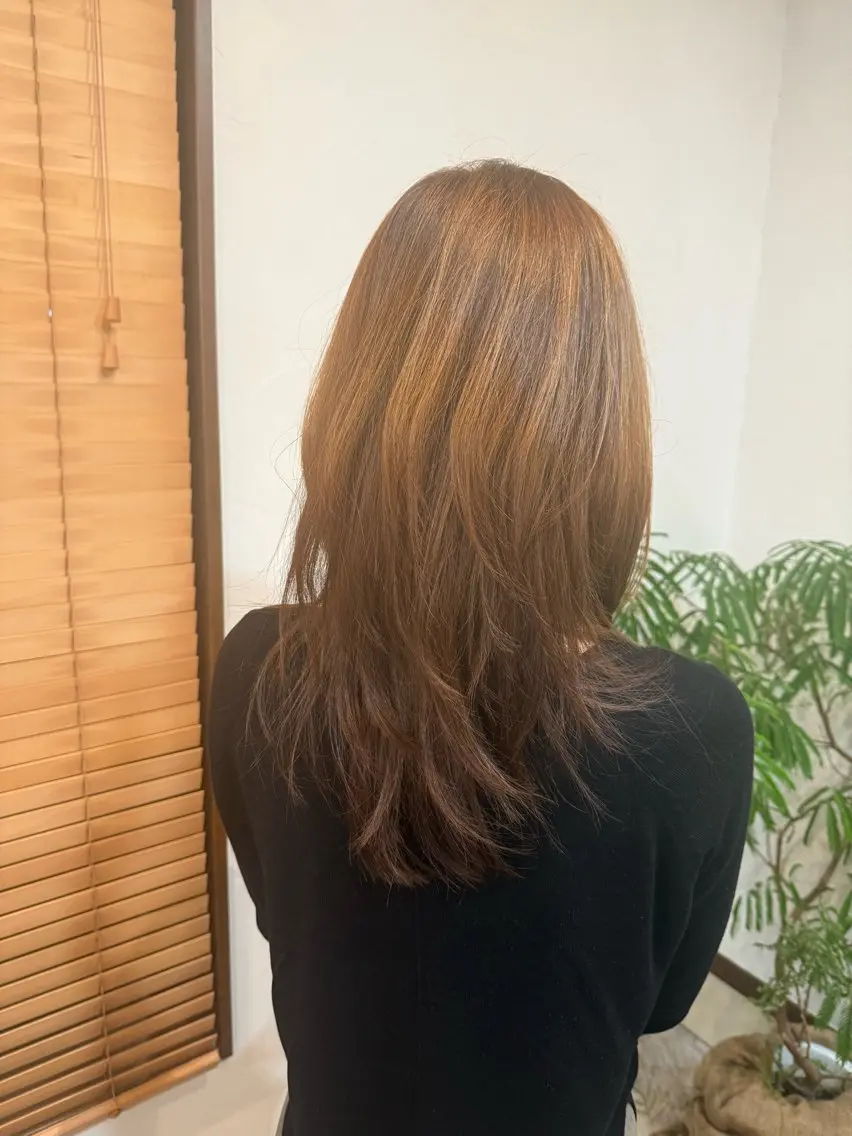 セミロング 河島 裕樹のヘアスタイル
