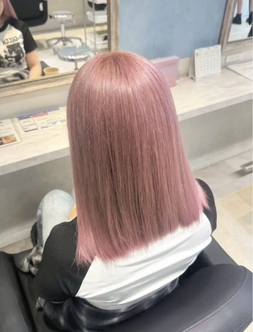 ロング カラー 🎀ブリーチ/透明感 カラー/ななみ🎀のヘアスタイル
