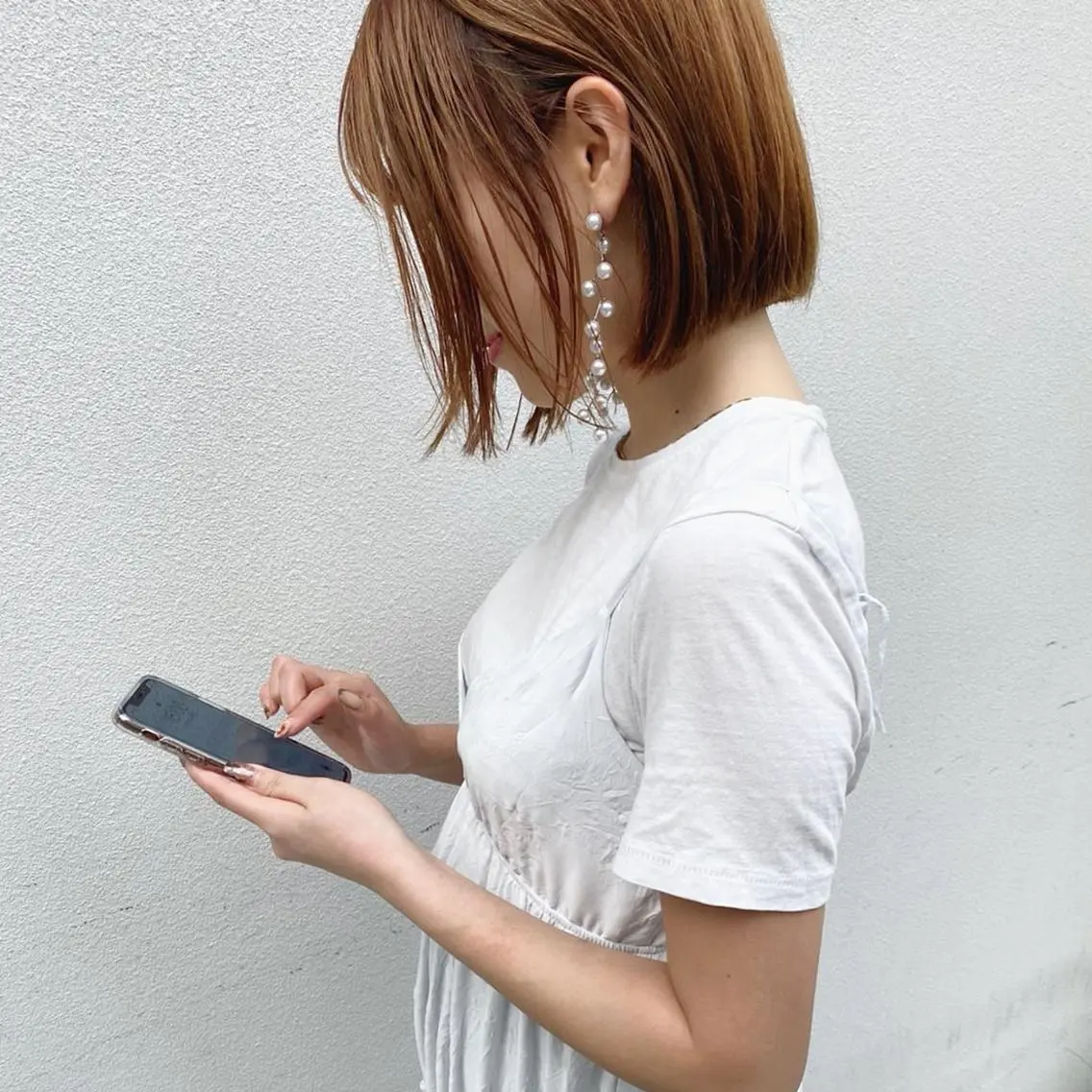 ショート カラー カット ヘアカラー トリートメント マンツーマン半個室 tamuraのヘアスタイル