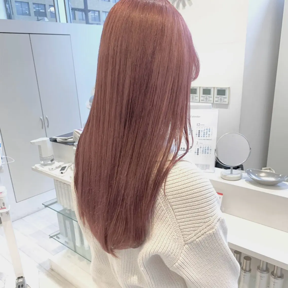 ロング カラー ParveMix 🪽鳥取彩花のヘアスタイル