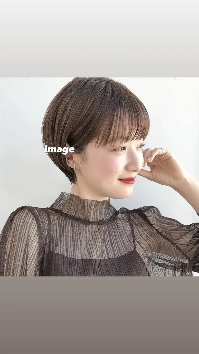 ショート 髪質改善ストレート Airi🪽🫧のヘアスタイル