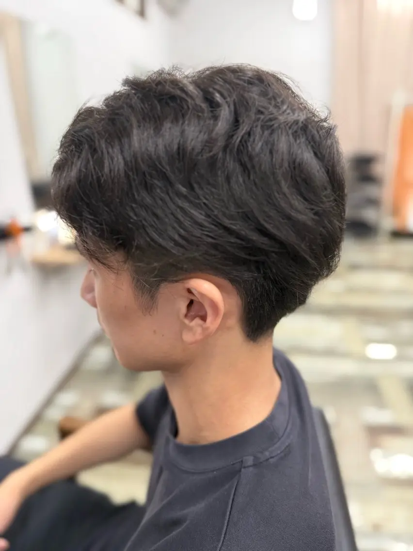 メンズ カット 中西 広人のヘアスタイル