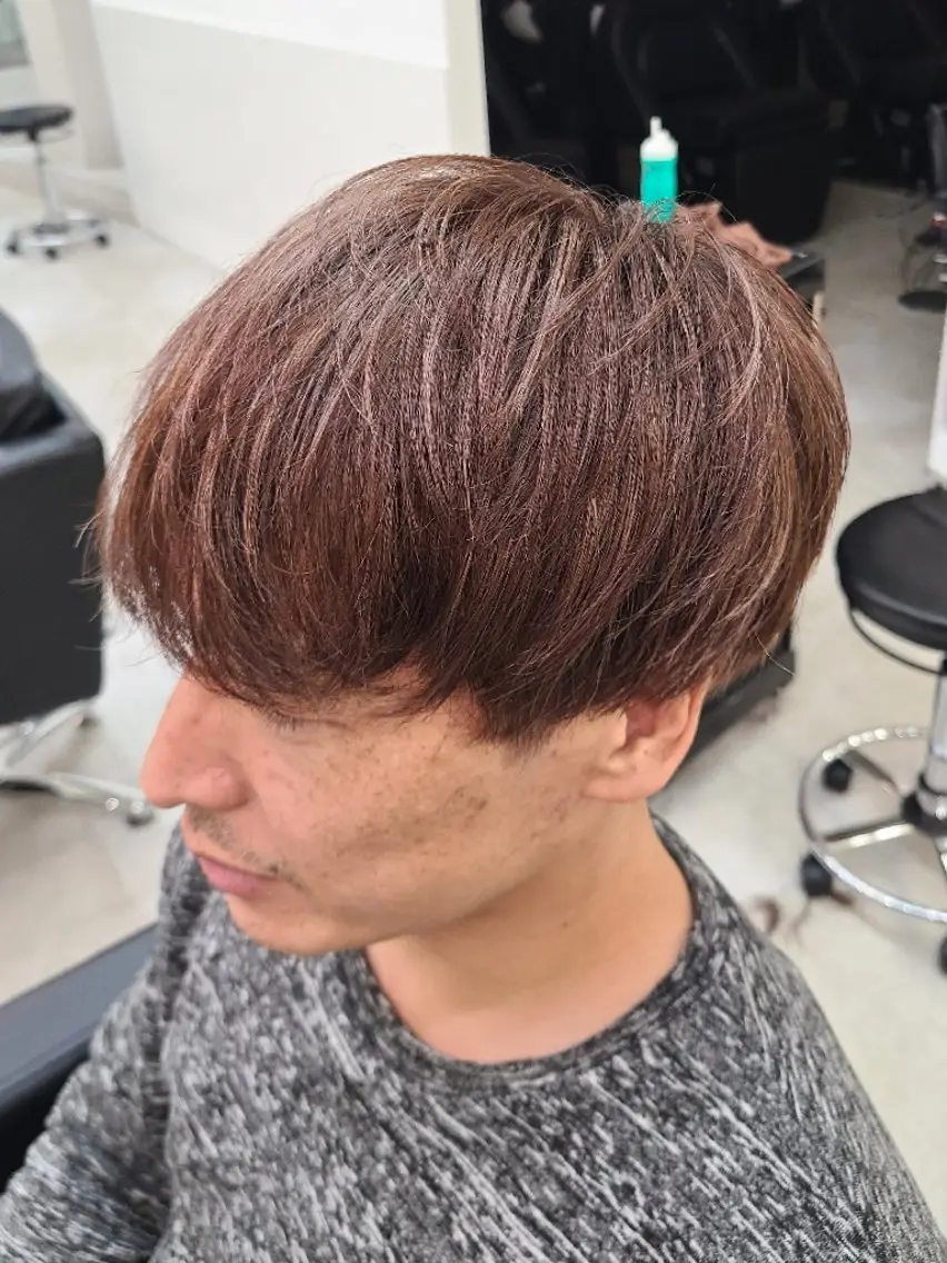 ショート カラー メンズ メンズハイライト ハイライトカラー ハイライト ヘアカラー 桐島 令奈のヘアスタイル