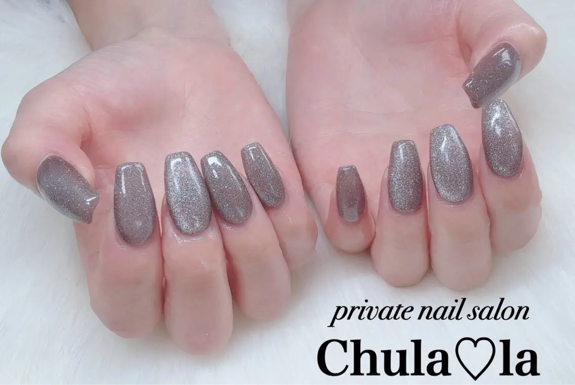 ネイル マグネットネイル ハンドネイル Chula♡la 豊見城市高安のネイルデザイン