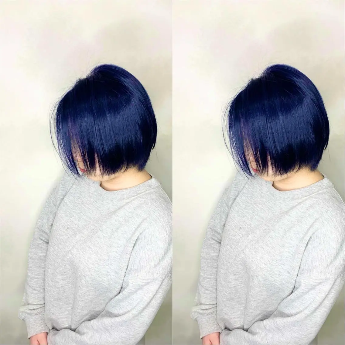 カラー タニ ユウのヘアスタイル