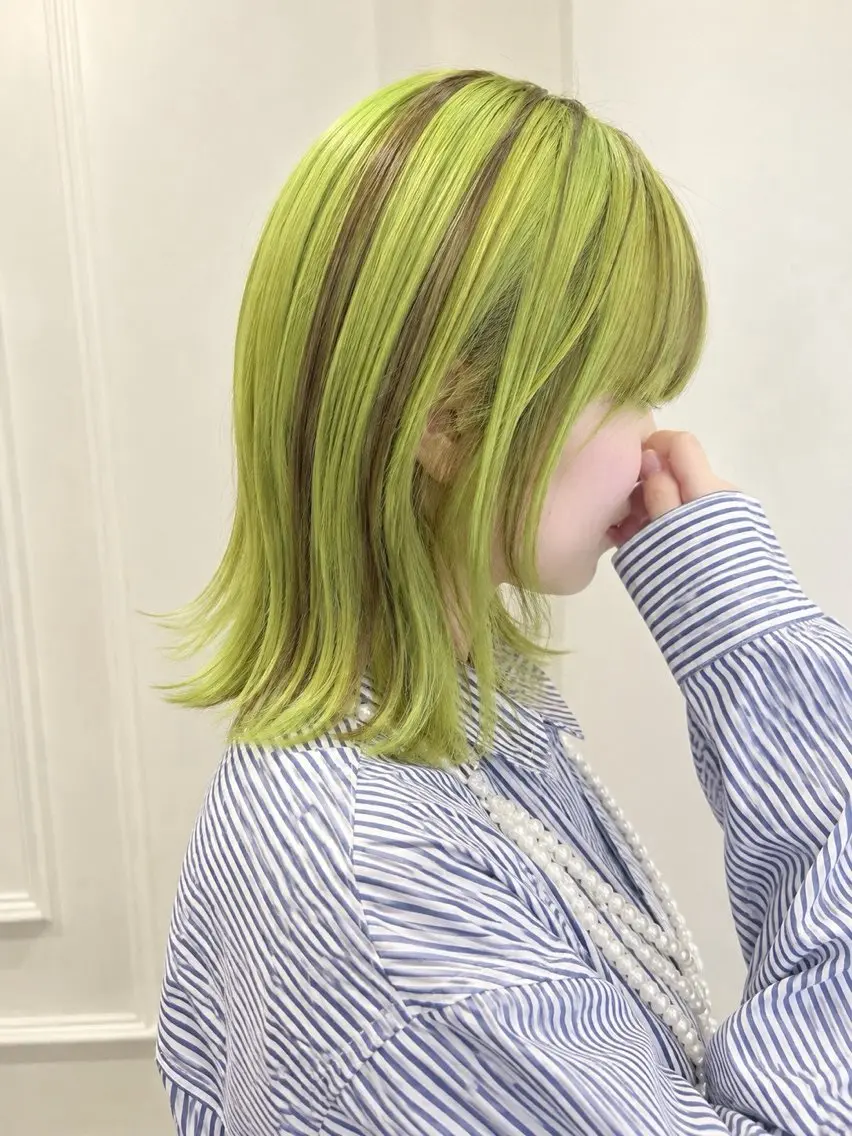 カット➕インナーカラー➕2st TRの写真
