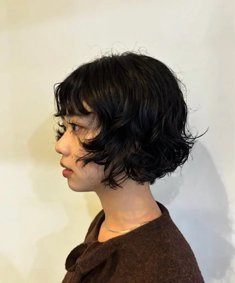 パーマ カット パーマ トリートメント 新宿/縮毛矯正/ 髪質改善/りこのヘアスタイル