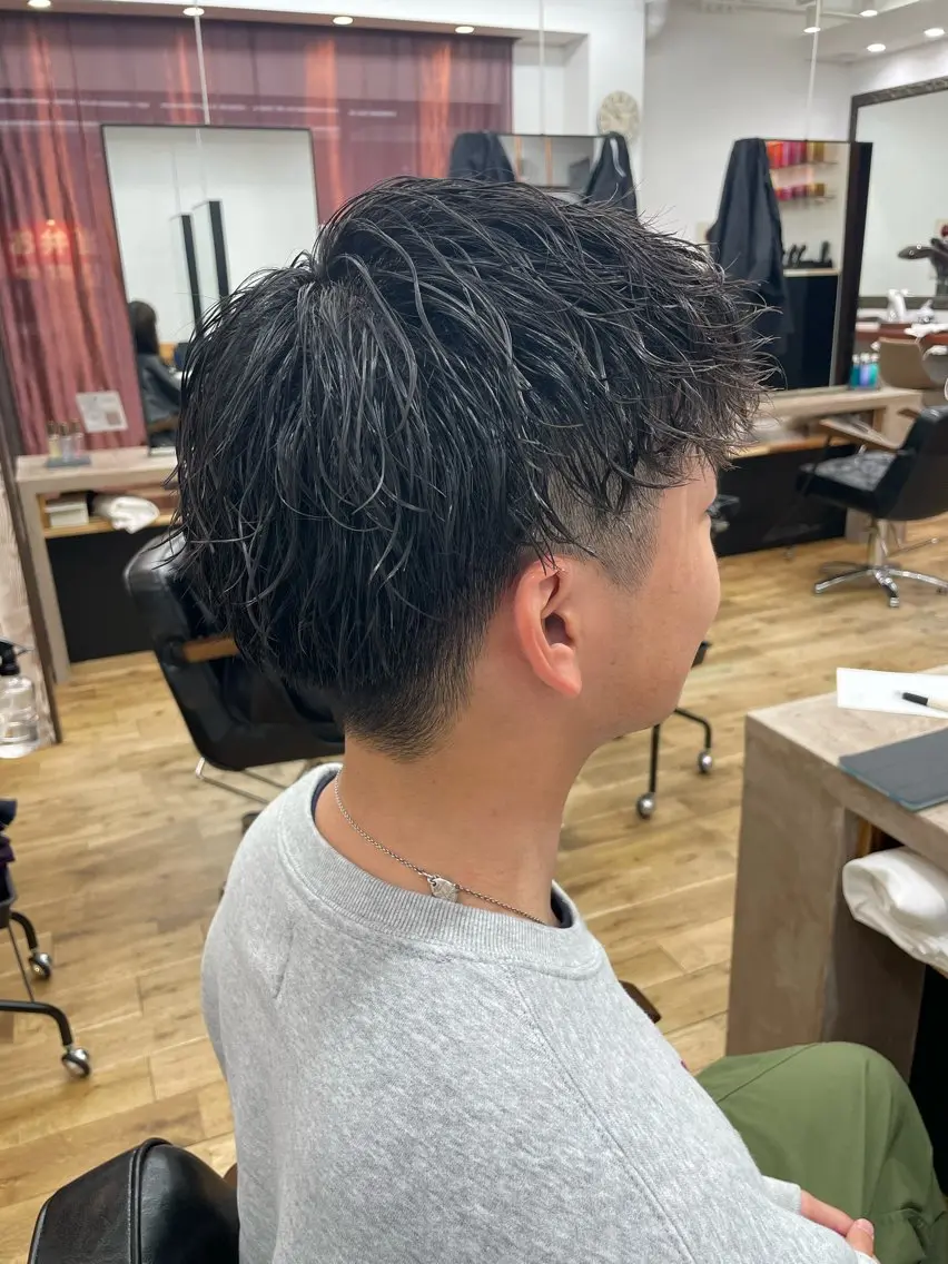 パーマ メンズ ボブパーマ🧸 /YUNAのヘアスタイル