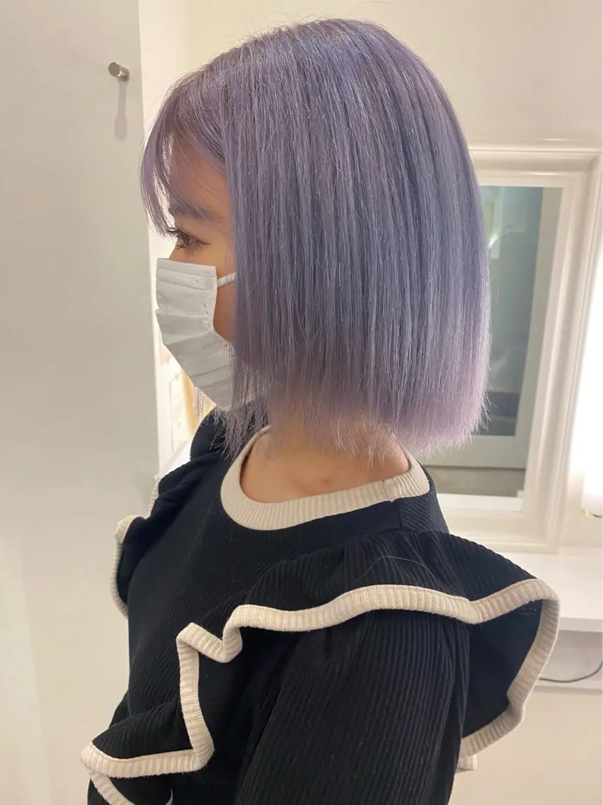 カラー 会社で浮かない ビジネスヘア/心斎橋のヘアスタイル