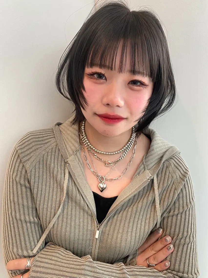 ショート カラー ハイトーンカラー カット ヘアカラー トリートメント mai / linoah˚✧のヘアスタイル