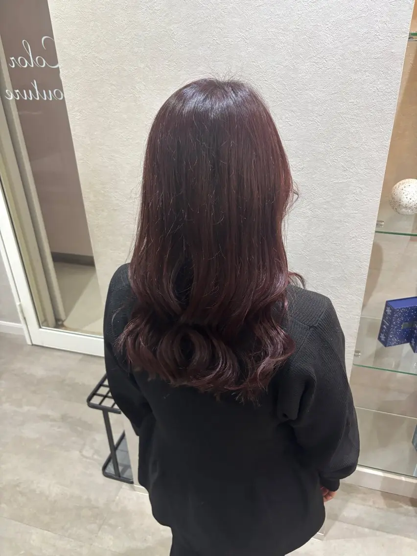 ロング カラー ピンクカラー 🫧aika/大宮 /暖色系カラー🫧のヘアスタイル