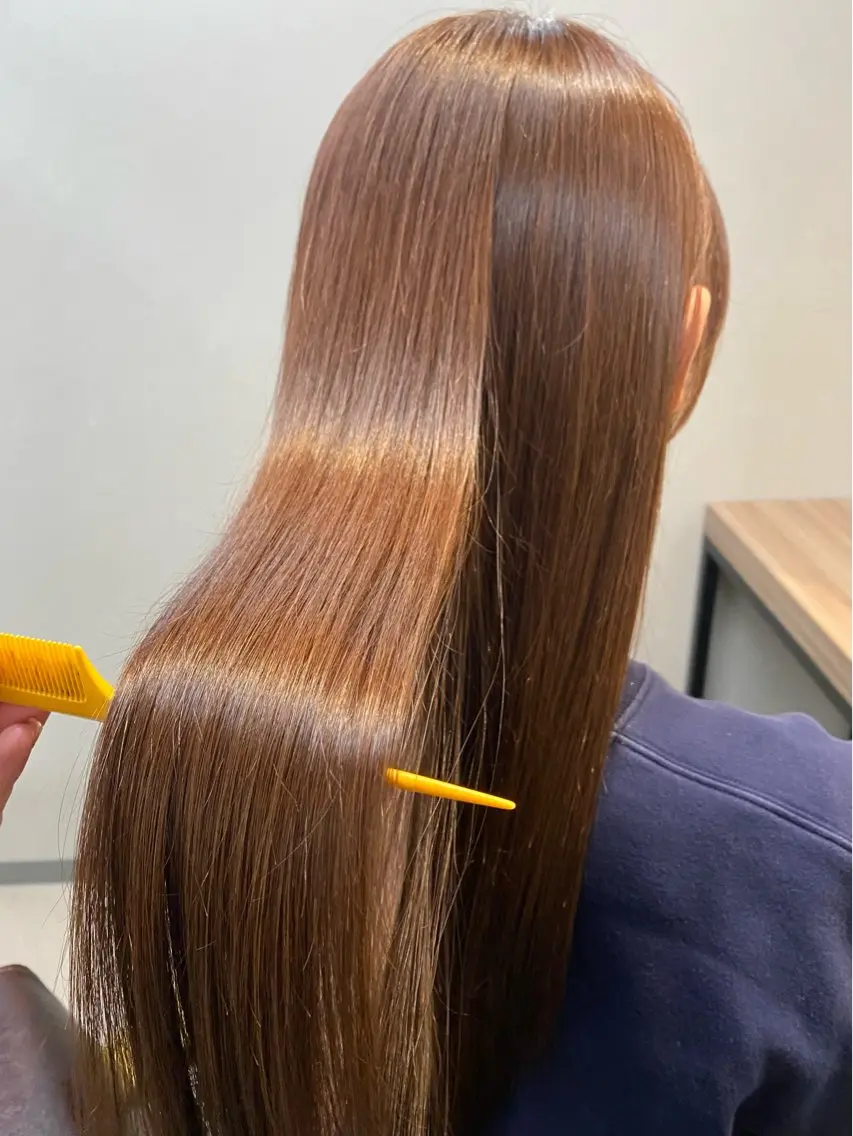 《 来店当日限定 》🍋 《サラッツヤッNo.1》 髪質改善Color 🍋の写真