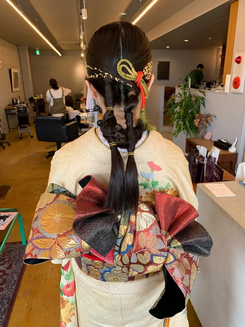 セミロング ヘアアレンジ ITO YUKIのヘアスタイル