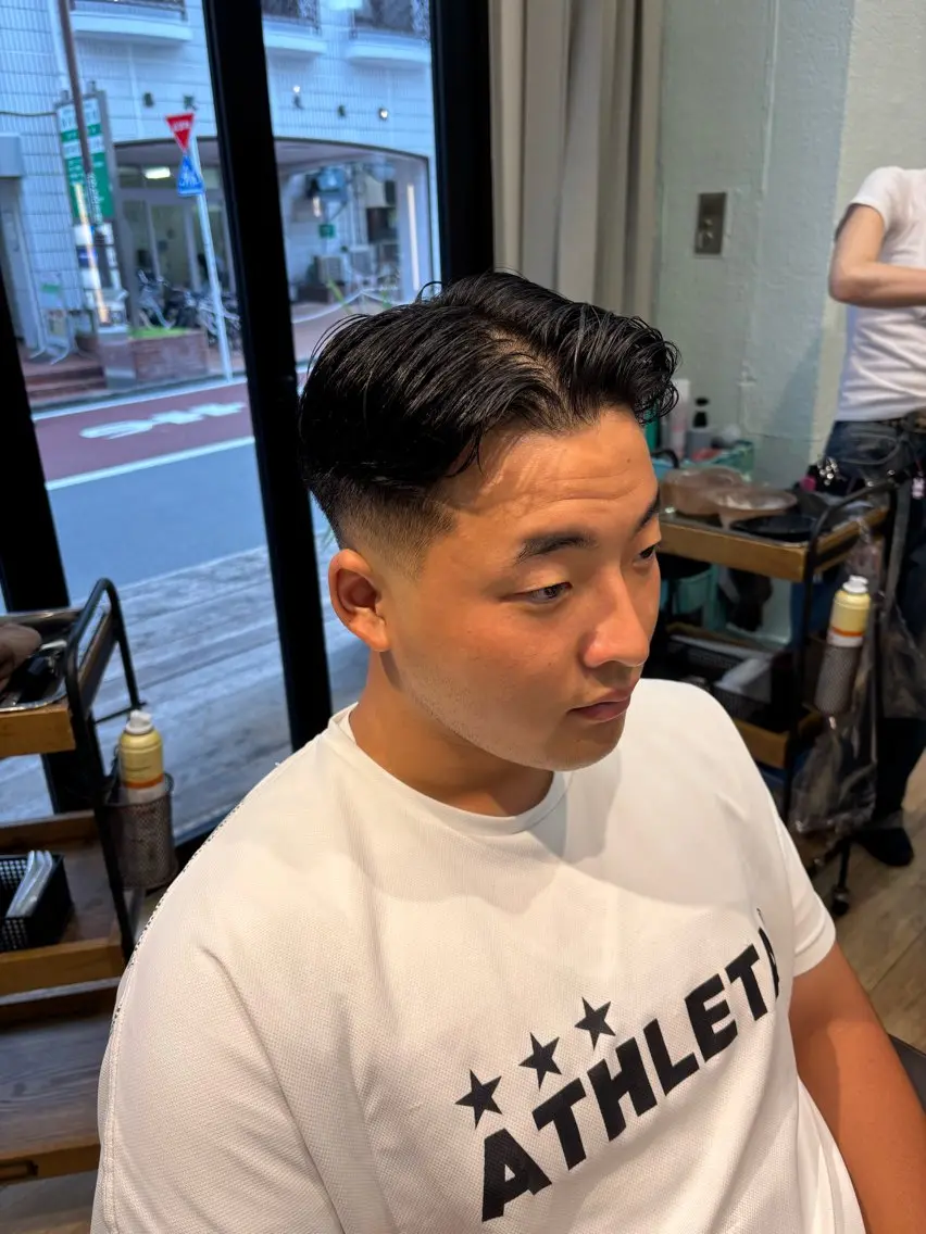 メンズ カット 軽部馨都/メンズカッ ト/フェードスタイルのヘアスタイル