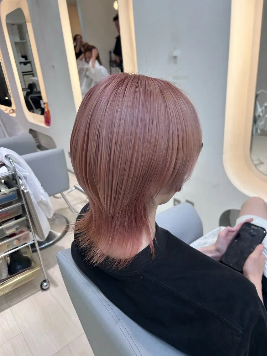 メンズ ヘアカラー 堀 日次のヘアスタイル