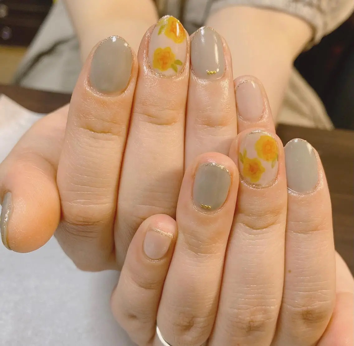 ネイル フラワーネイル GODDESNAIL satomiのネイルデザイン