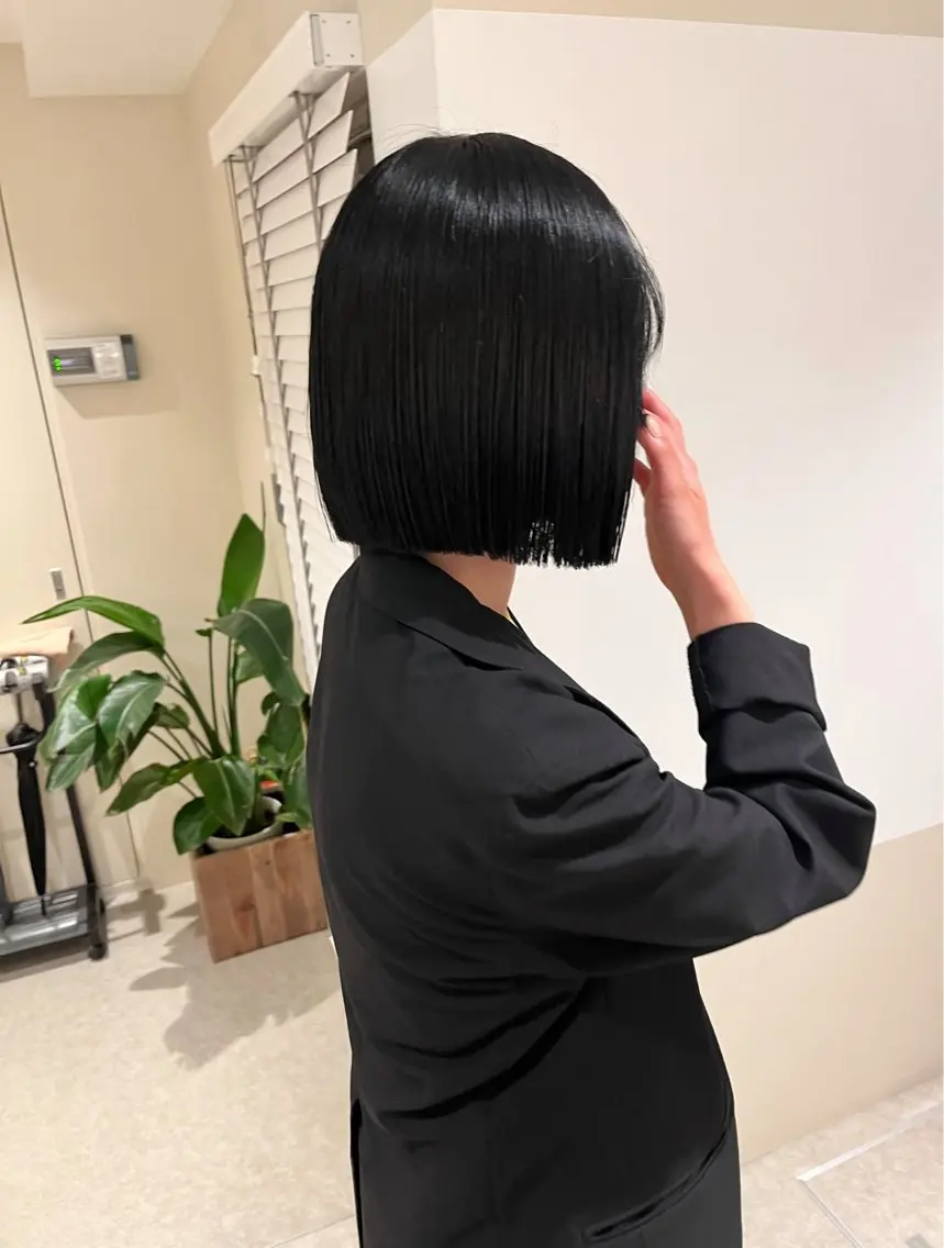 ミディアム カラー ヘアアレンジ Bonheur銀座 /runaのヘアスタイル