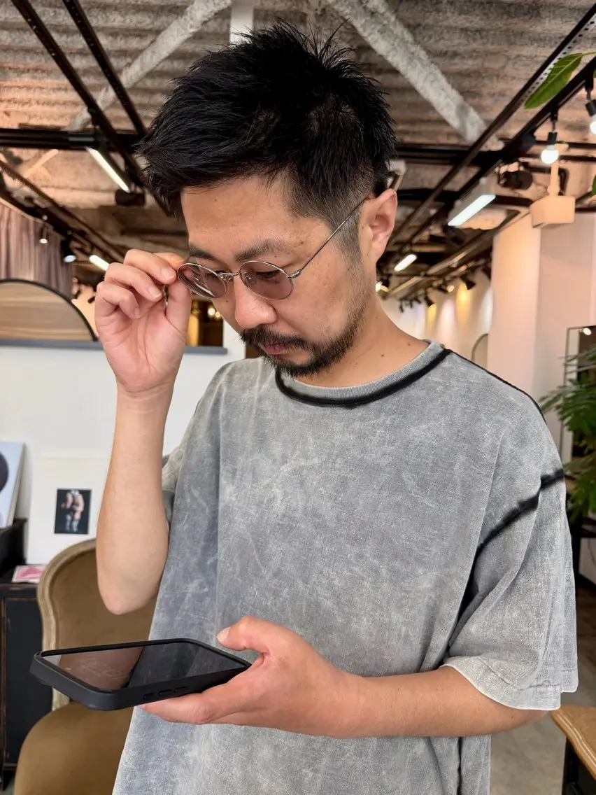 ショート メンズ 木村 陽菜のヘアスタイル