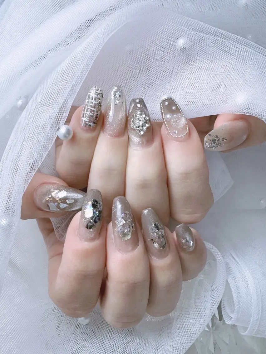 ネイル ハンドネイル BIJOU yuzuのネイルデザイン