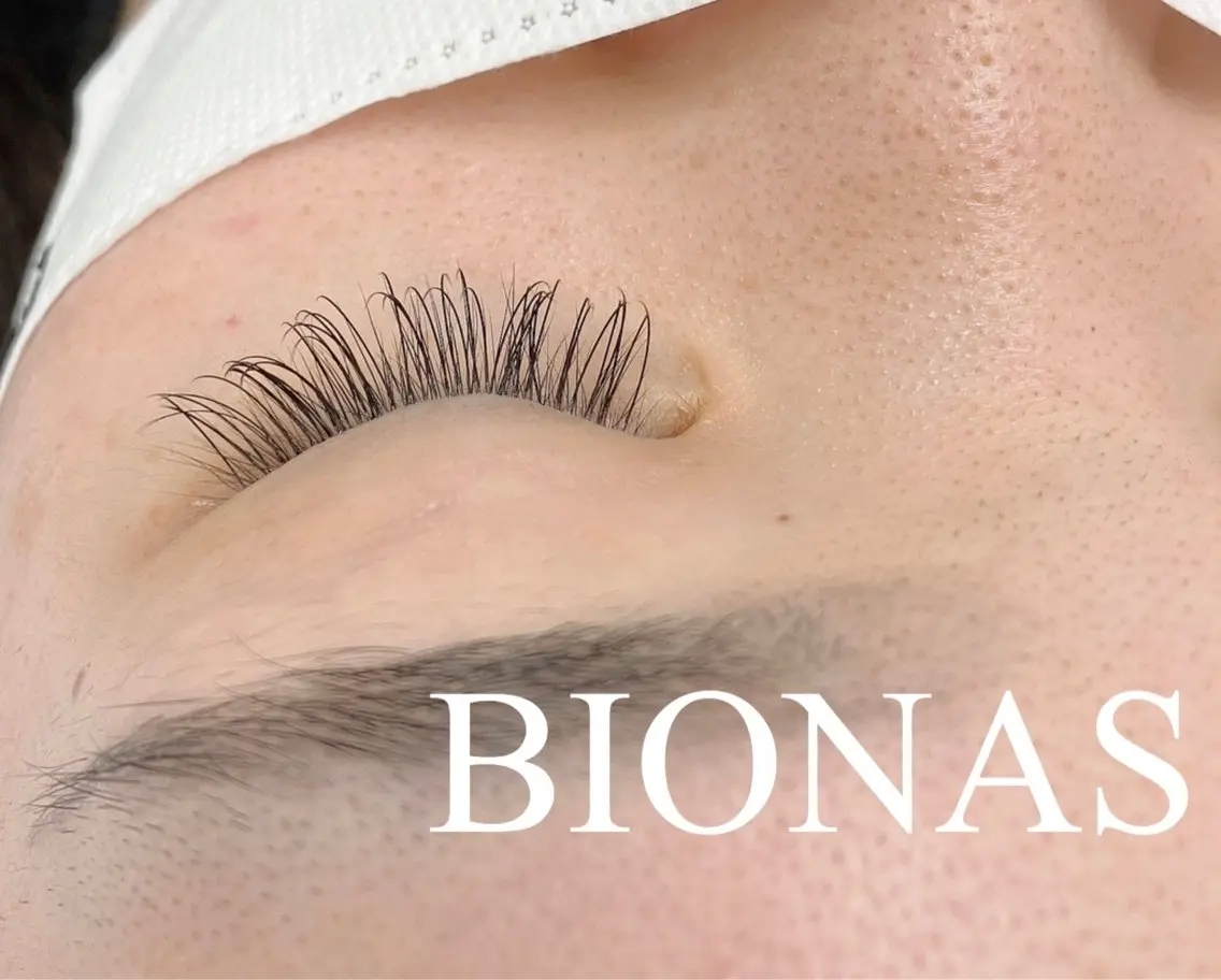 マツエク・マツパ フラットラッシュ BIONAS 高畑のマツエク・マツパデザイン