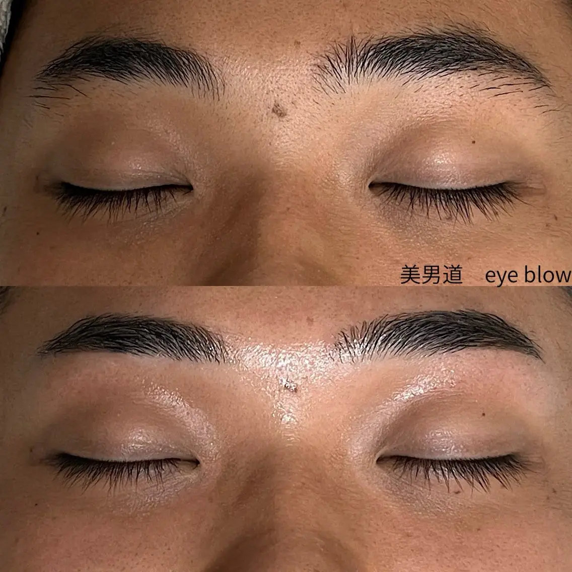 メンズ アイブロウ ワックス脱毛 眉カット BINANDO 桑原の眉毛・アイブロウイメージ