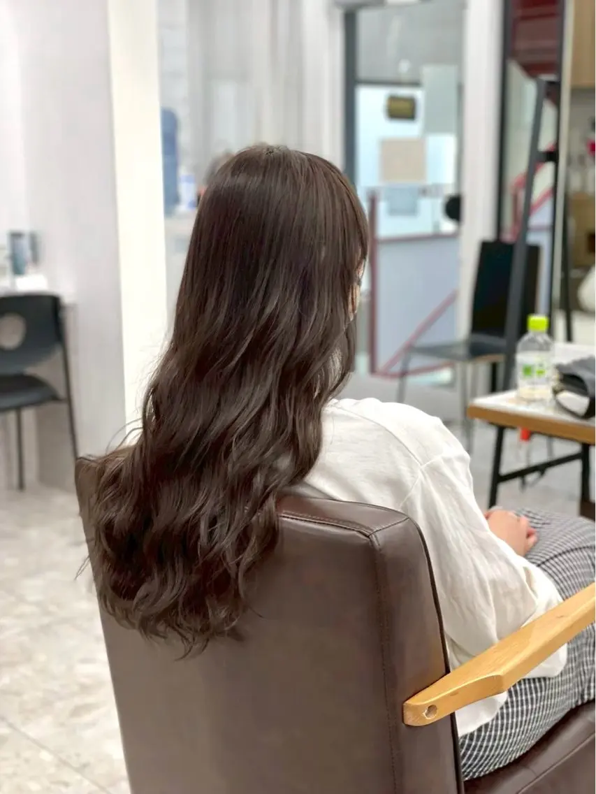 ロング カラー 【髪質改善カラー】 小澤奈津美のヘアスタイル