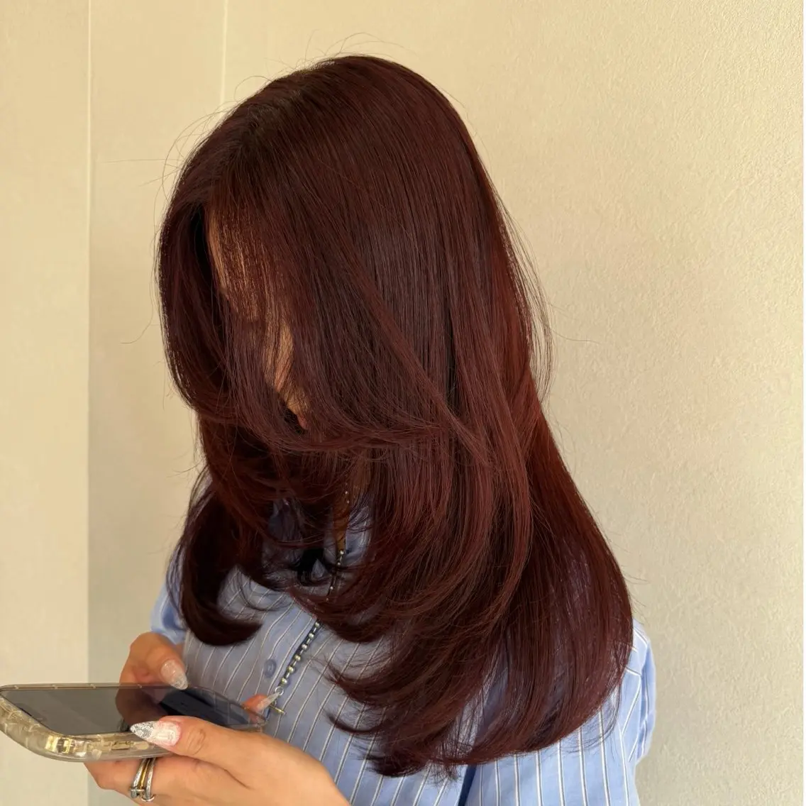 ロング カット ヘアカラー トリートメント 💖【トレンドスタ イル】Rena💖のヘアスタイル