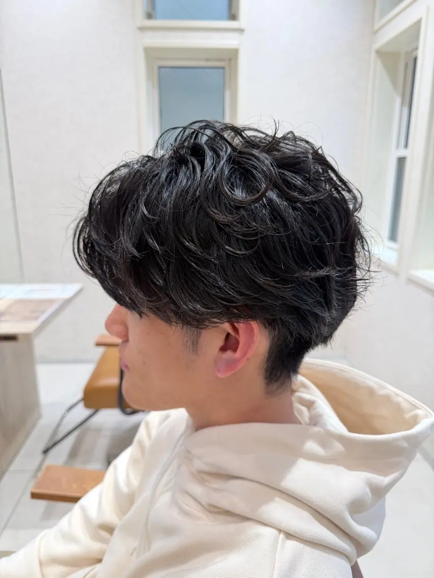 メンズ カット パーマ メンズパーマ特化🔥 似合わせ🔥たけしのヘアスタイル