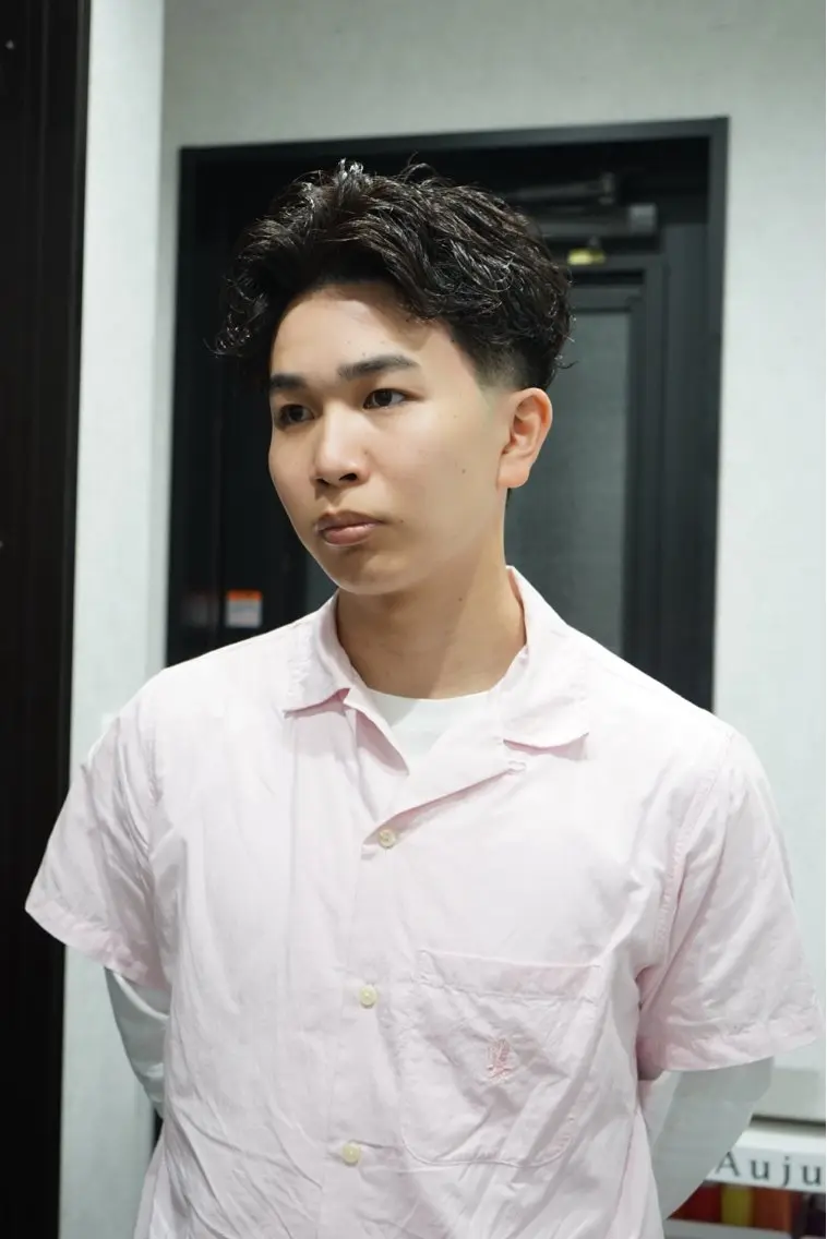 ショート パーマ men’s hair / 隼翔のヘアスタイル