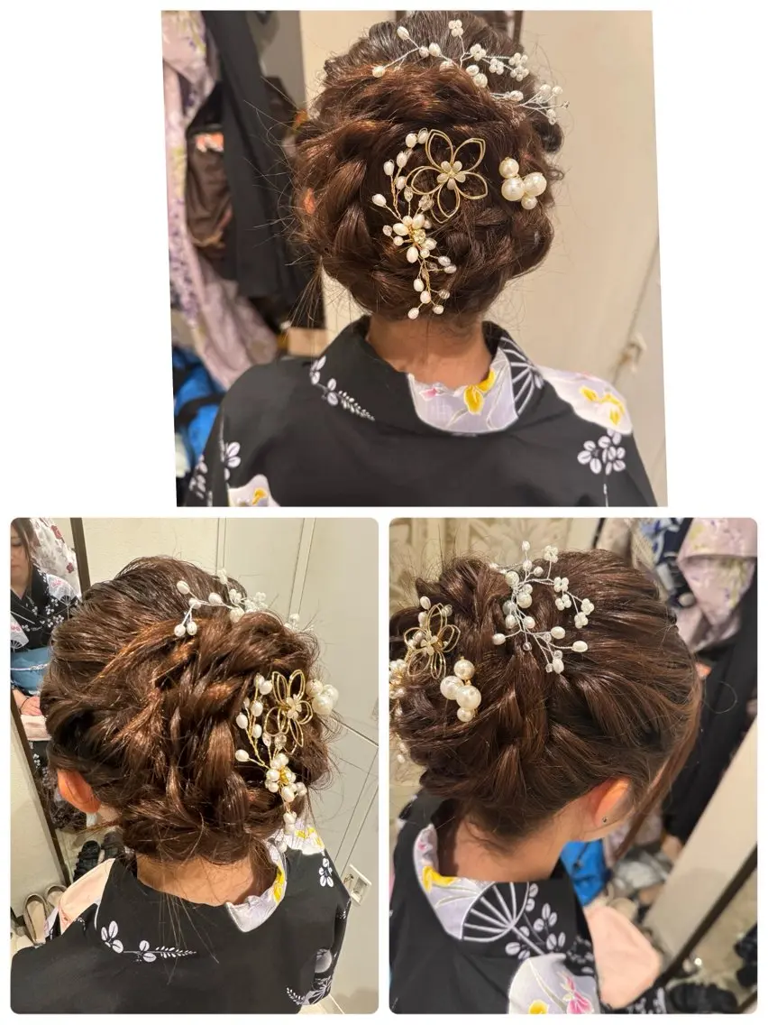 タカハシ リナのヘアスタイル