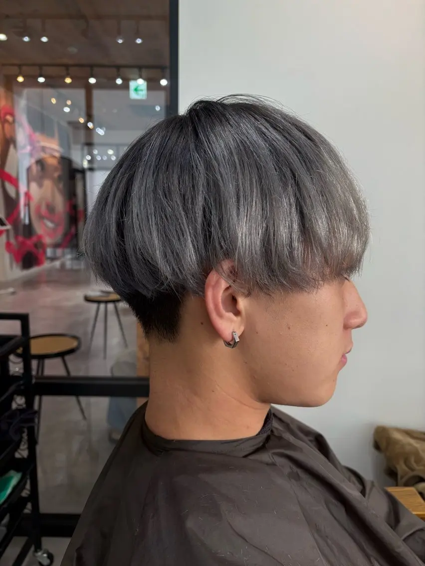 メンズ メンズブリーチ カット ヘアカラー メンズカット クドウユウキのヘアスタイル