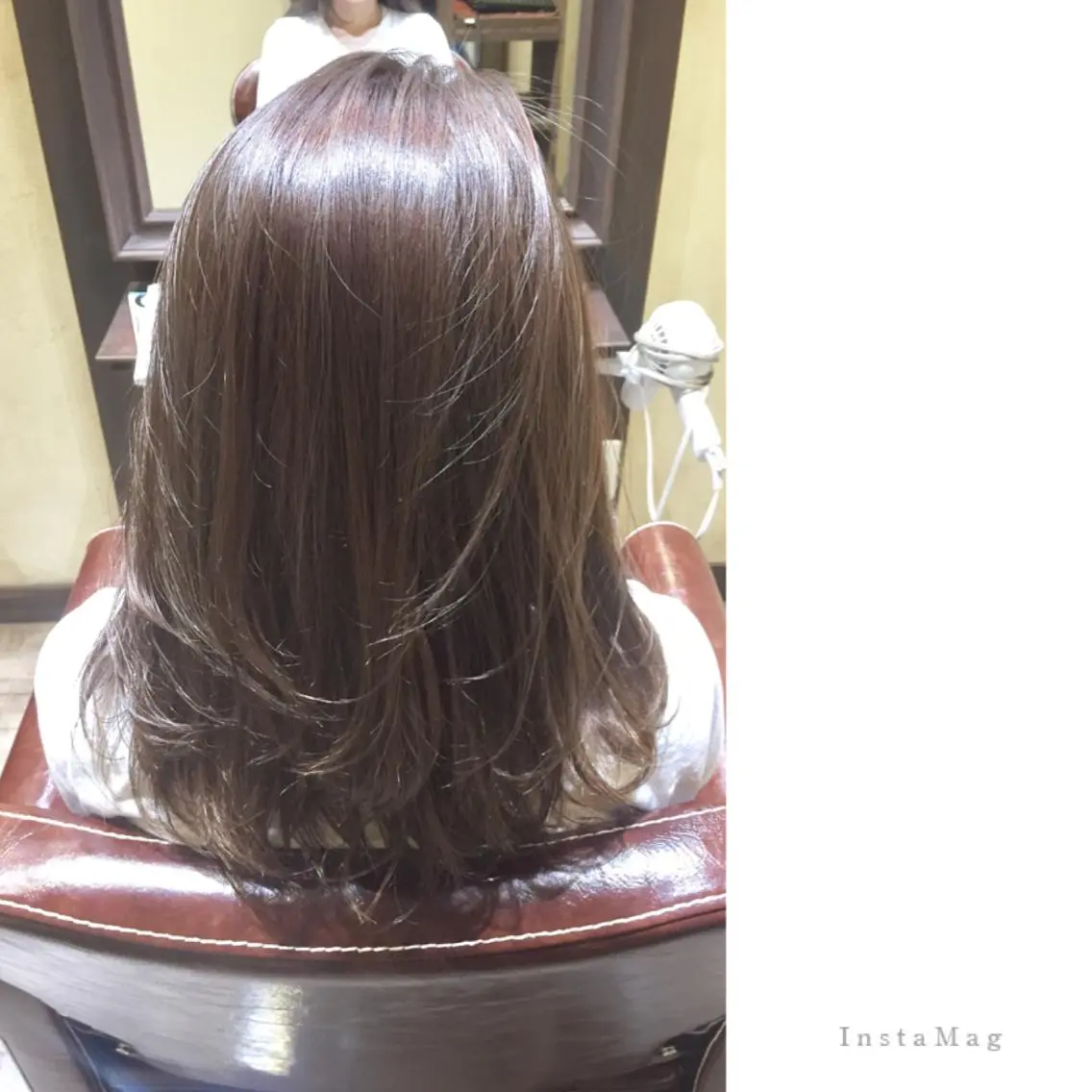 ロング カラー アッシュ ベージュカラー ブリーチ Lyhair🦊🎀 AKIのヘアスタイル