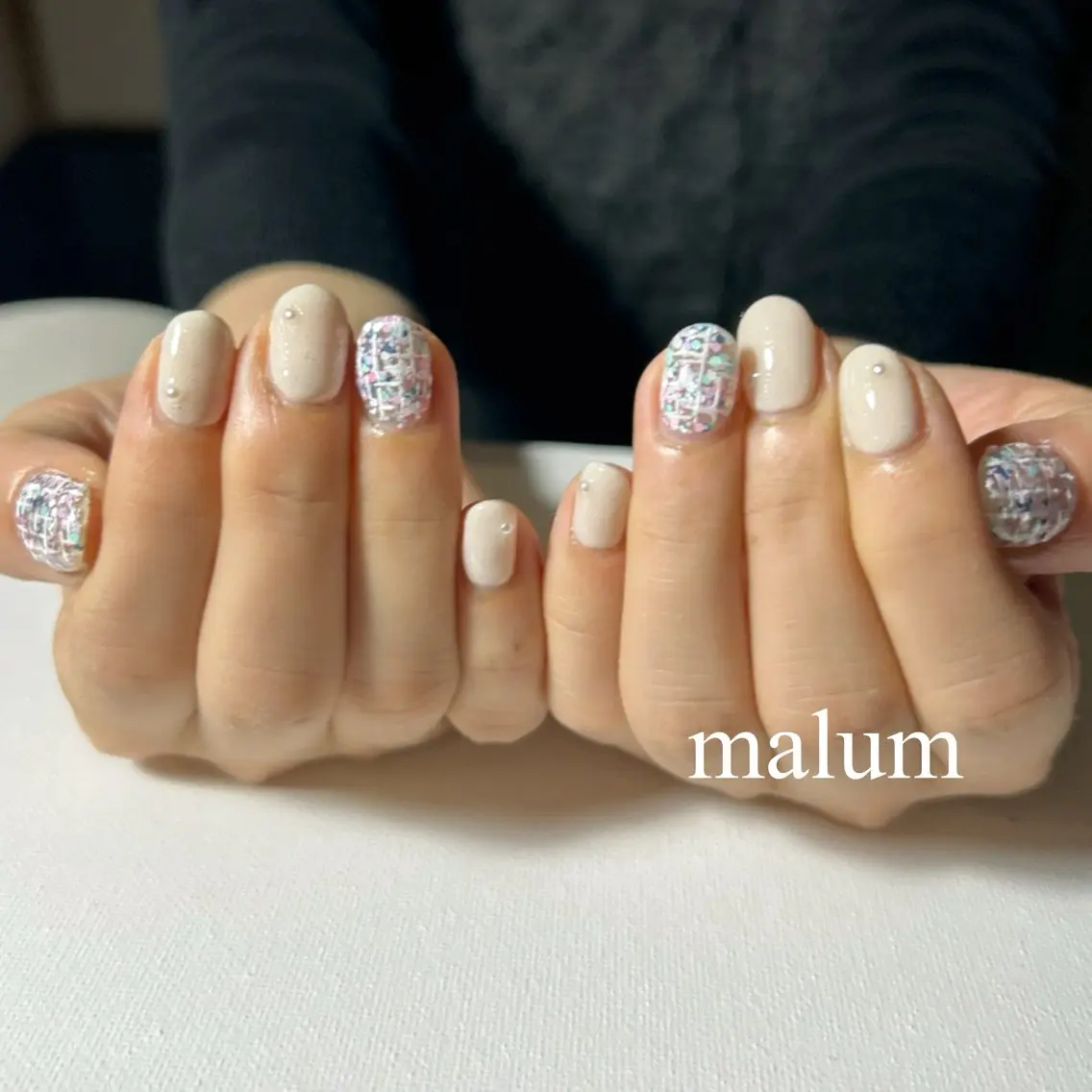 ネイル ハンドネイル malum nailのネイルデザイン