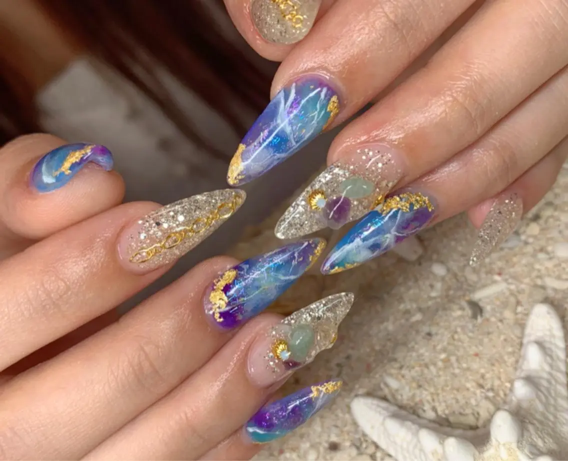 ネイル ハンドネイル nail salon FLEEKのネイルデザイン