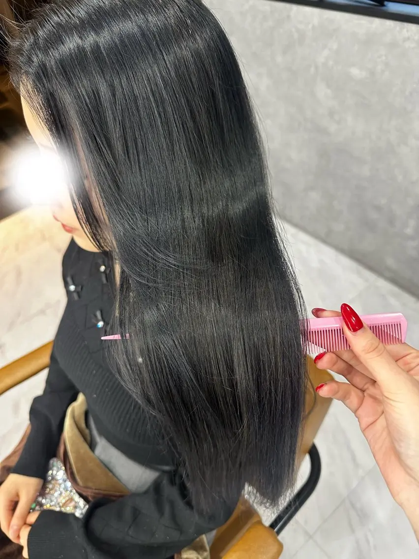 ✨大人気✨ヘアカラー🧚🏻‍♂️＋カット✂️TOKIOトリートメント+2,000円✨の写真