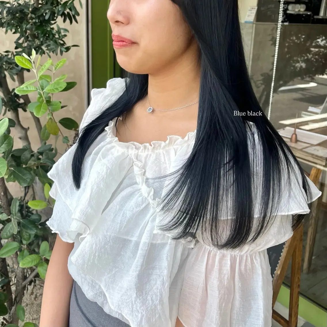 ロング カラー レイヤー/透明感艶 カラー丸山ななほのヘアスタイル