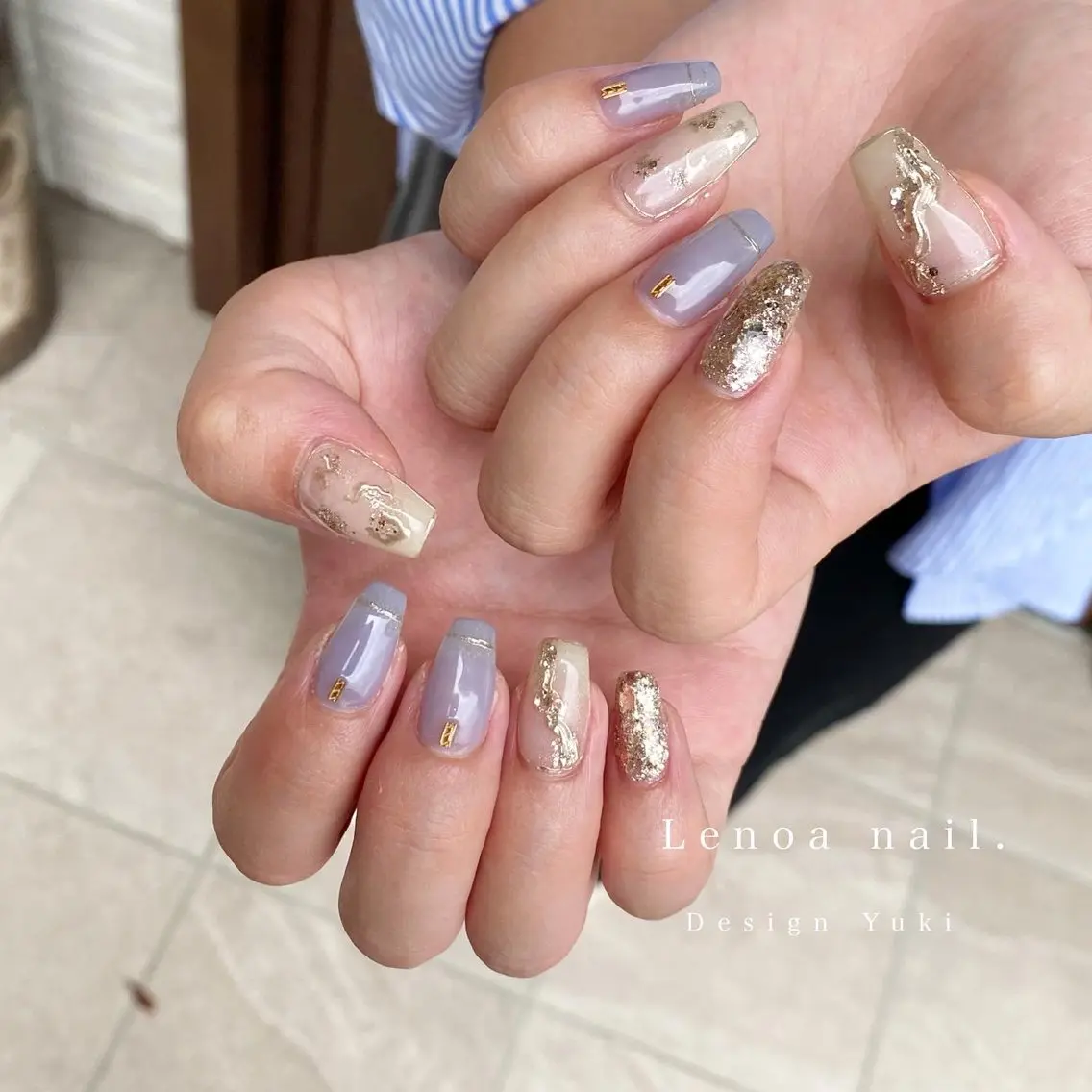 ネイル ハンドネイル Tielu Yukiのネイルデザイン