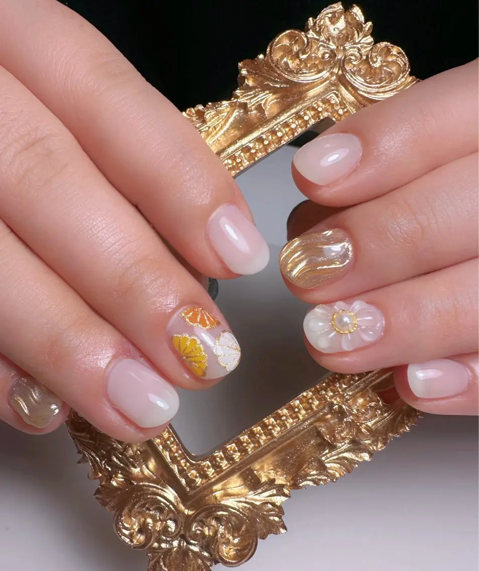 ネイル ハンドネイル 👍thumbs up nail👍のネイルデザイン