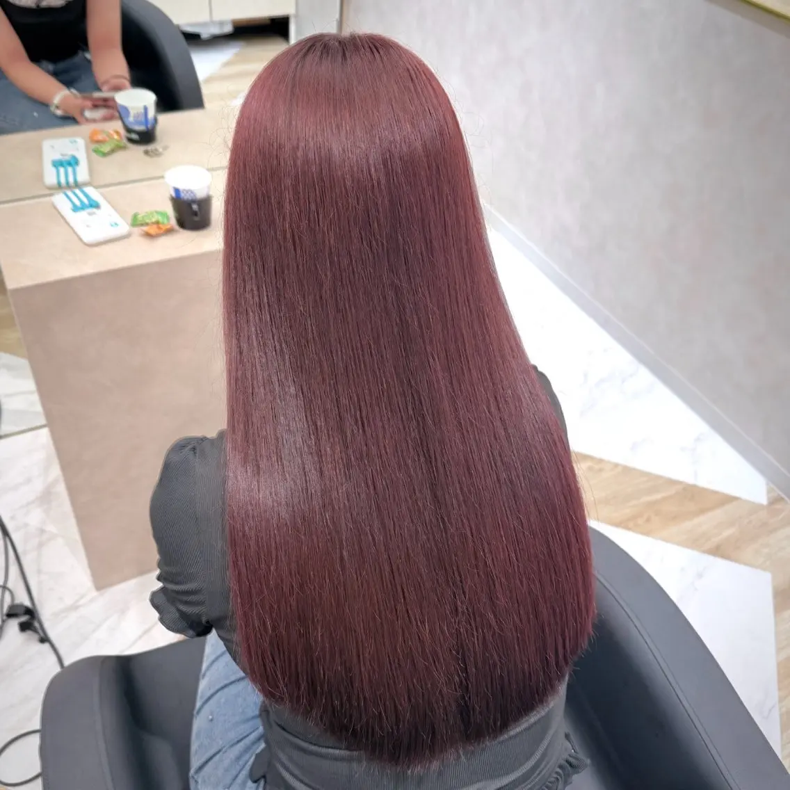ミディアム カラー カット ヘアカラー トリートメント EIGHT／ natsukiのヘアスタイル